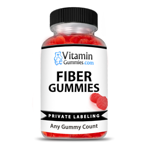 private label fiber vitamin gummy supplement