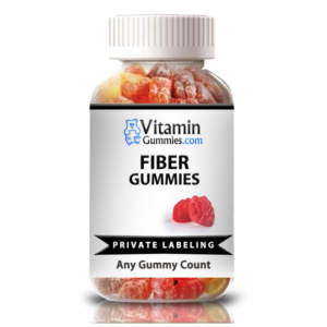 private label fiber vitamin gummy supplement