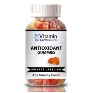private label antioxidant vitamin gummy supplement