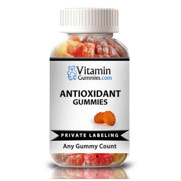 private label antioxidant vitamin gummy supplement