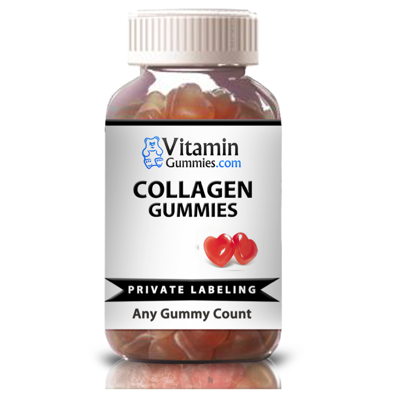 private label collagen gummie vitamin supplement