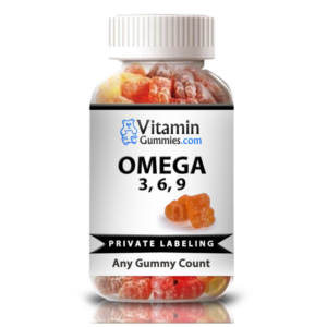 private label omega 3,6,9 gummie vitamin supplement