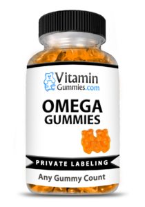 private label Omega vitamin Gummy supplement