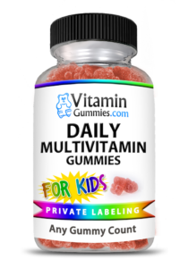 private label kids multi vitamin gummy supplement