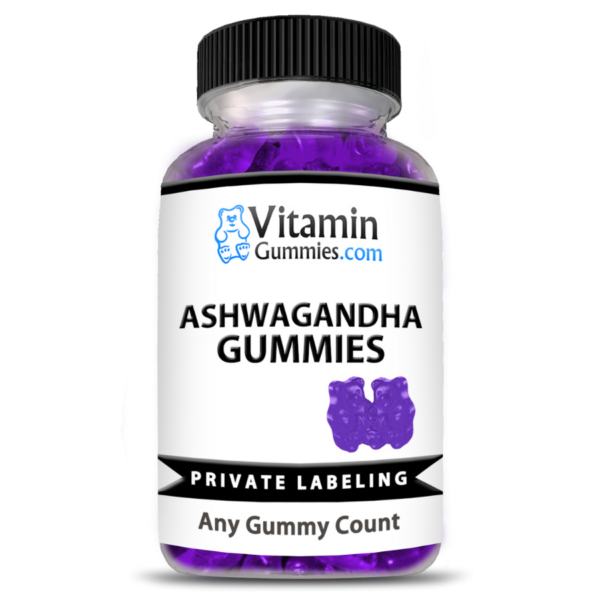 private label ashwagandha vitamin supplement label